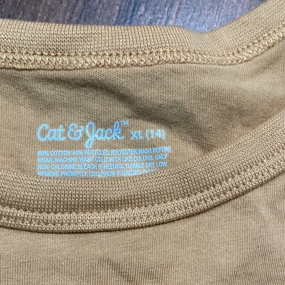 Cat & Jack Tan Bodysuit - Picture 2 of 4